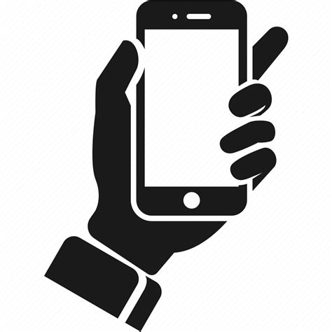 Hand Handset Mobile Smartphone Icon Download On Iconfinder