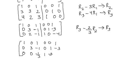 Exer. 3-12: Find the inverse of the matrix if it