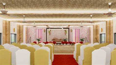 Banquet Hall Interior Design Service At Rs 8000square Feet In