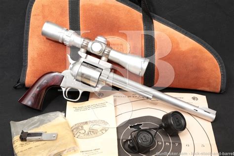 Freedom Arms Model 83 Stainless 10″ 454 Casull Single Action Revolver