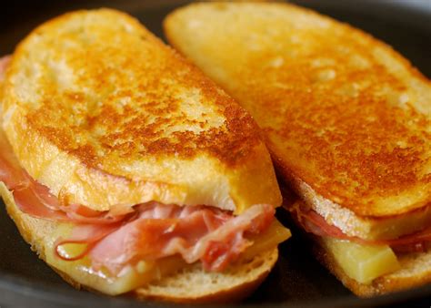 cooking with larue gourmet grilled ham and cheese sandwich