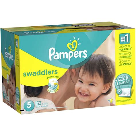 Pampers Swaddlers Disposable Diapers Size 5 20 Count Jumbo Pampers