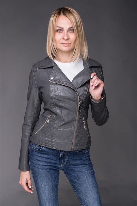 Женская куртка косуха продажа цена в Украине Женские куртки от