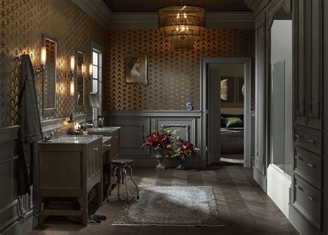 Kohler bathroom design service surveys all of their customers shortly after the completion of work, and their feedback appears in the summary on this page. Victorian Edge Bathroom | Kohler Ideas
