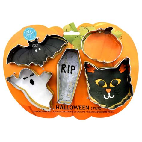 Check spelling or type a new query. Halloween Cookie 5pc Cutter Set | R&M International
