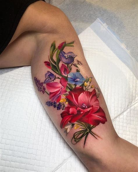 220 flower tattoos meanings and symbolism 2022 different type of designs ideas artofit