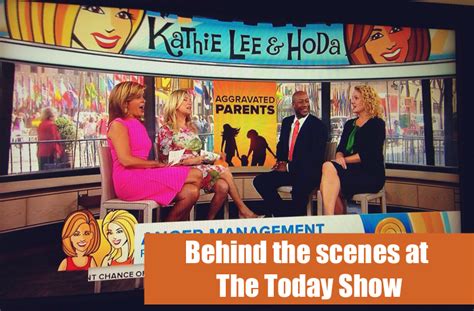 Behind The Scenes At The Today Show