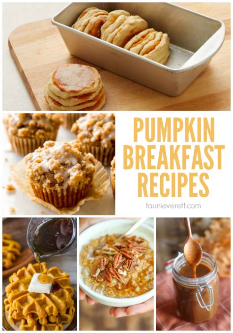 12 Perfect Pumpkin Spice Breakfast Recipes Tauni Everett