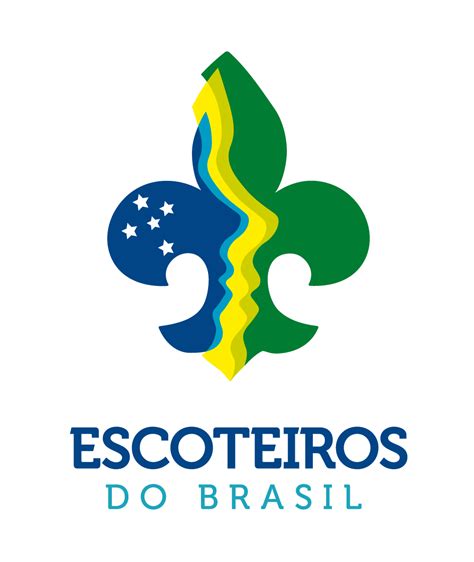 logo vertical colorido png escoteiros do brasil