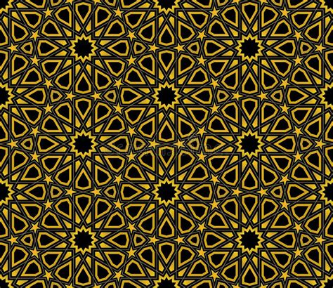 Islamic Star Seamless Pattern Stock Vector Illustration Of Background
