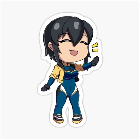 Chibi Jenna Sticker For Sale By Anduogames Redbubble