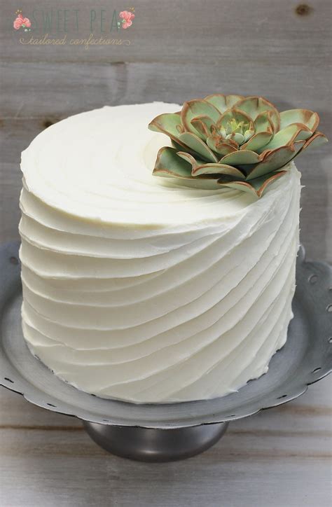 Hi gus welcome to my channel in today's video i'm showing how to prepare butter icing in a perfect way this simple and delicious vanilla buttercream frosting is perfect for frosting cakes and cupcakes. A Splash Of Green | Succulent cake, Cake decorating ...