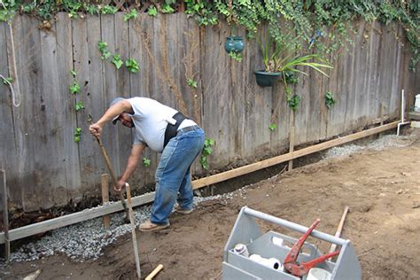 I've had a few landscapers give me estimates and options regarding how to fix this. How to Install a French Drain | French Drain Installation