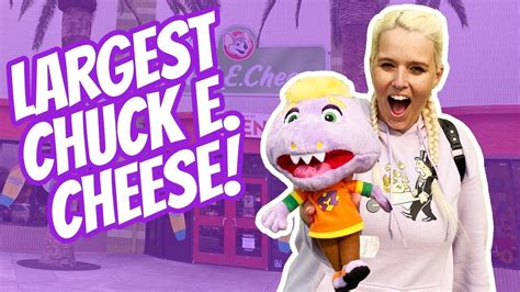 Winning Tons Of Tickets At The Worlds Largest Chuck E Cheese Youtube In 2023 Chuck E Cheese