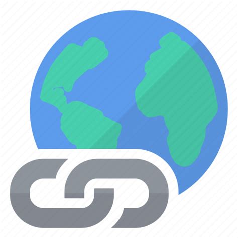 Hyperlink Planet World Icon Download On Iconfinder