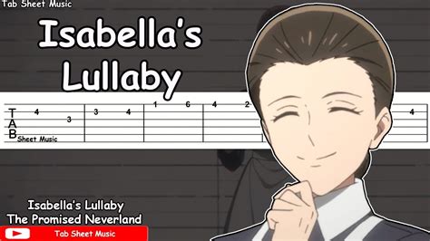 The Promised Neverland Ost Isabellas Lullaby Guitar Tutorial Acordes