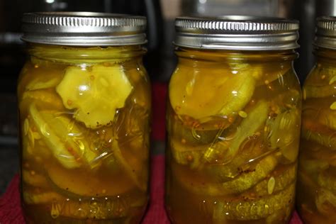 Canned Sweet Pickle Recipe With Honey No Sugar Old World Garden Farms