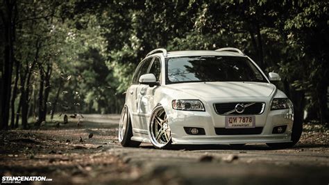 Thai Style Momms Slammed Volvo V50 Stancenation™ Form Function