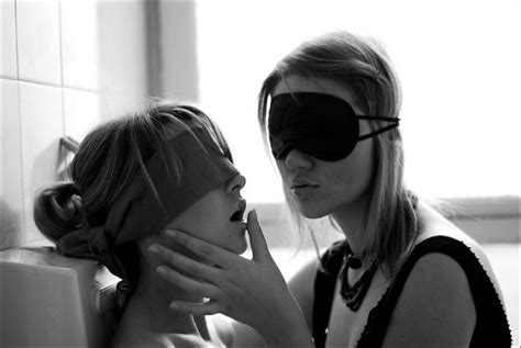 Lesbian Blindfolded Telegraph