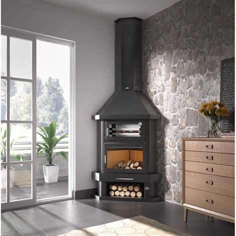 Del mismo modo, el espectáculo de las llamas, te aporta tranquilidad a la habitación, creando un espacio mágico. Chimenea Metálica De Leña C-100-RH - Chimeneas en Sevilla ...