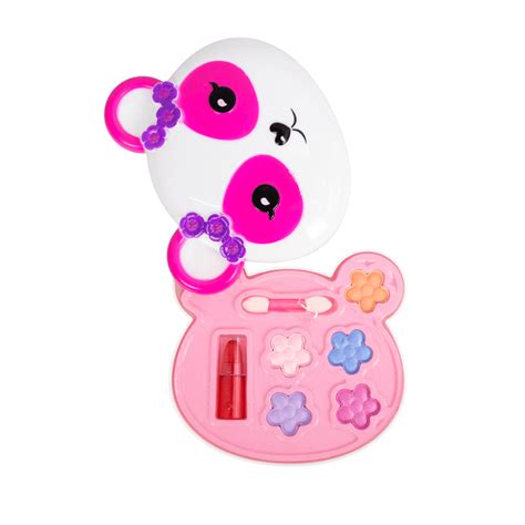 Kit De Maquiagem Infantil Sweet Missy Panda Maria Pink Fashion Biju