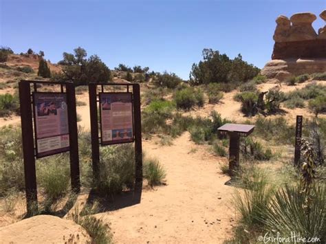 Watch for a turn to the right — there is a sign to point you in the right direction. Devil's Garden, Metate Arch - Girl on a Hike
