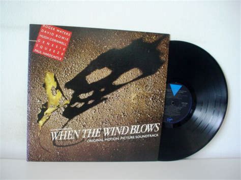 When The Wind Blows Promo Lp Virgin Roger Waters David Bowie