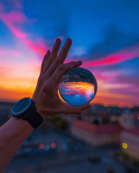 A Bright Vibrant Sunset Captured By 4thhub Crystalball