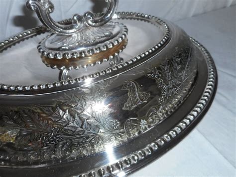 Antiques Atlas Antique Silver Plated Entree Dish