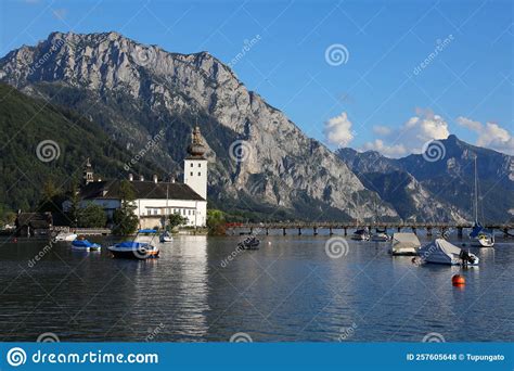 Schloss Ort In Gmunden Austria Stock Photo Image Of Place Summer