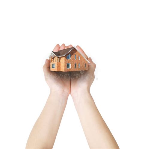 Hand And The House Stock Photo Image Of Concept Longing 23472582