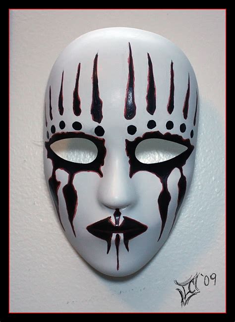 Joey jordison sticker designed by me sticker paper coated in clear vinyl Patung Misteri - sponindo