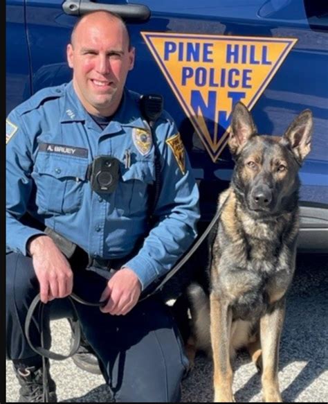 Pine Hill Police K 9 Unit Receives Donation Of Body Armor From Vested