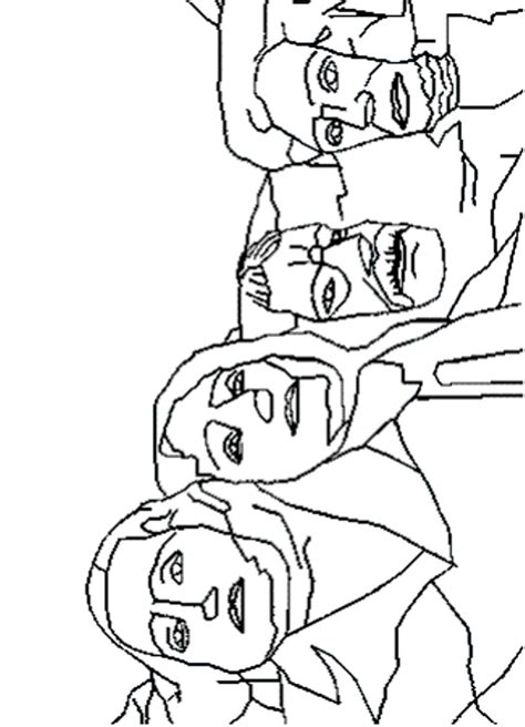 Mount Rushmore Coloring Page at GetColorings.com | Free printable