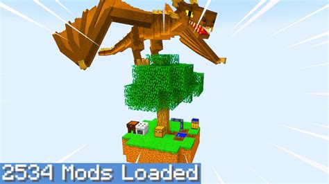 Check spelling or type a new query. Minecraft Skyblock but on the Largest Modpack.. - YouTube