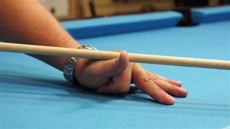Open Hand Bridge In Billiards And Pool Youtube