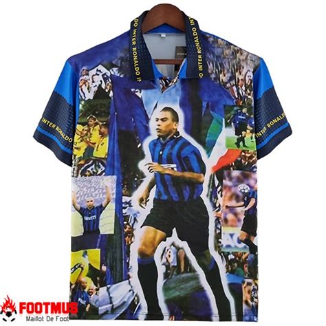 Créer Maillot De Foot Inter Milan Retro Ronaldo 19971998