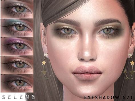 Eyeshadow N71 The Sims 4 Skin Eyeshadow Sims 4