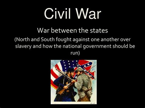 Ppt The Civil War Powerpoint Presentation Free Download Id2587485