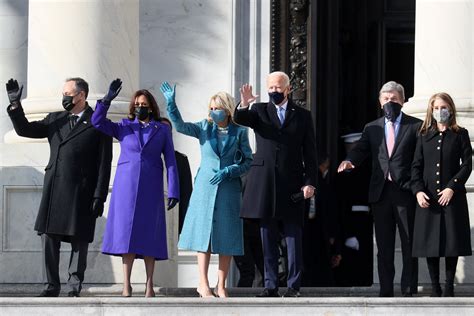 Jill Bidens Inauguration Coat What The First Lady Wore Photos
