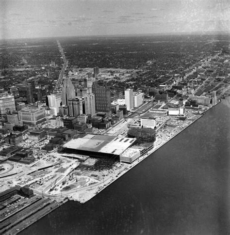 walter p reuther library 2472 buildings construction cobo hall detroit 1960