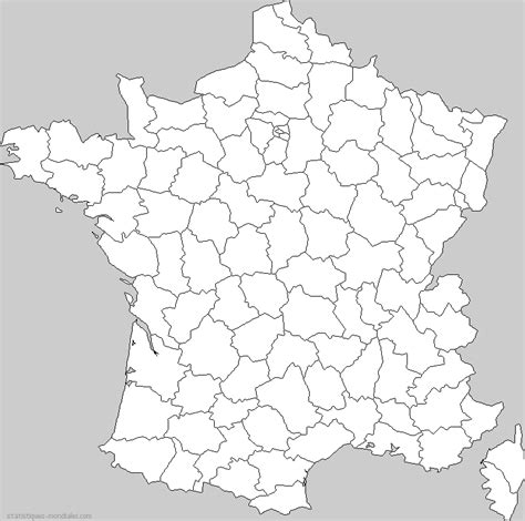Carte des départements de france vous propose gratuitement ses cartes de france et les cartes des départements de france gratuites. File:Carte de France.jpg - Wikimedia Commons
