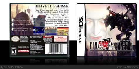 Final Fantasy Vi Nintendo Ds Box Art Cover By Crusader