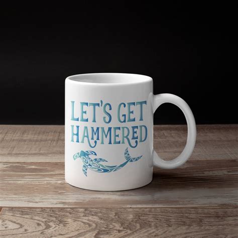 Funny Hammerhead Shark Mug Sharks Coffee Mugs Shark Attack T