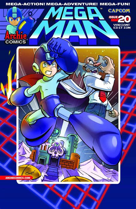 Mega Man 20 Comic Art Community Gallery Of Comic Art