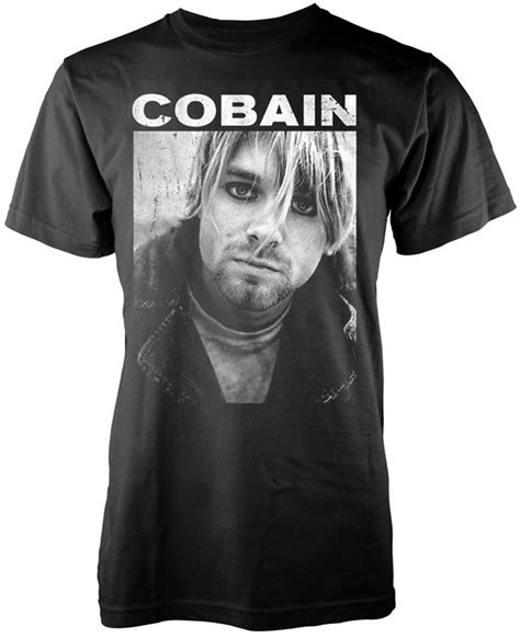 Kurt Cobain T Shirt Kurt Bw Black 2xl Muziker