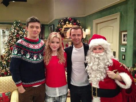 Joey Lawrence Nick Robinson Melissa J Hart And Taylor Spreitler Behind The Scenes Melissa And