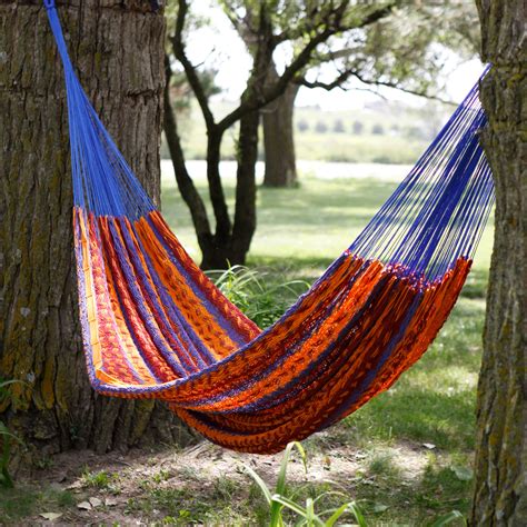 island bay xxl mayan autumn stripe thick string hammock hammocks