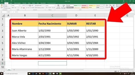 Sumar Meses Excel Printable Templates Free