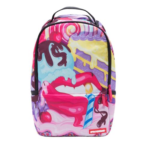 Sprayground Sugar Lips Backpack Pink Sprayground Bags Pink Backpack
